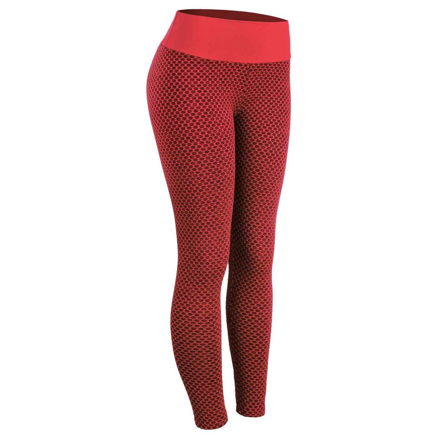 Plaid Leggings Fitness Yoga Pants Women's Seamless High Waist Breathable Gym Leggings - Sultani Trade Company