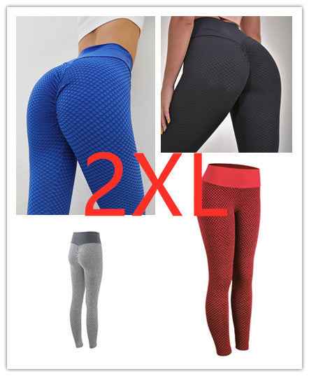 Plaid Leggings Fitness Yoga Pants Women's Seamless High Waist Breathable Gym Leggings - Sultani Trade Company
