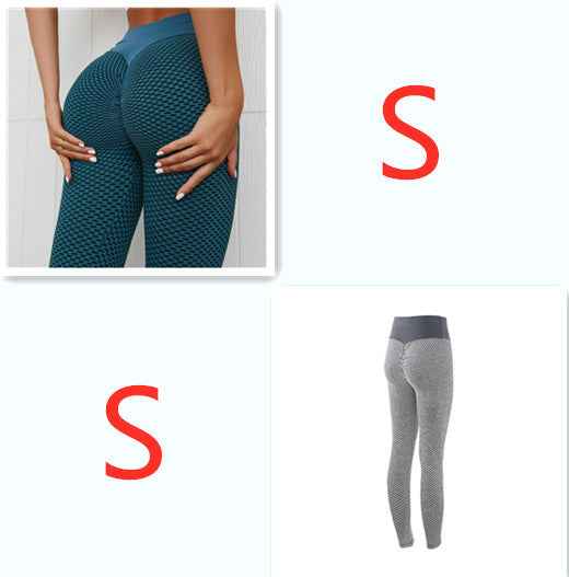 Plaid Leggings Fitness Yoga Pants Women's Seamless High Waist Breathable Gym Leggings - Sultani Trade Company