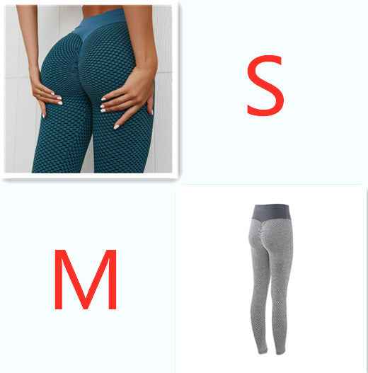 Plaid Leggings Fitness Yoga Pants Women's Seamless High Waist Breathable Gym Leggings - Sultani Trade Company