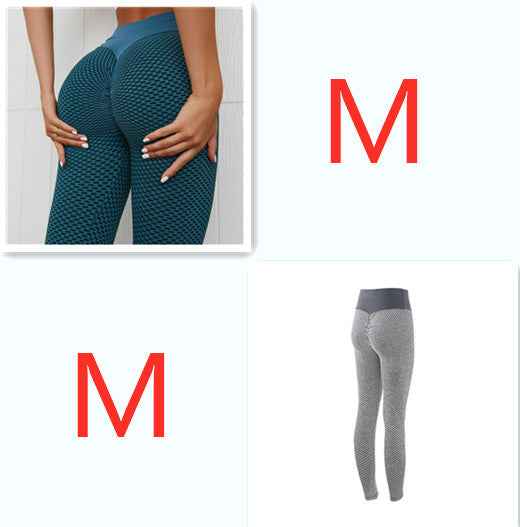 Plaid Leggings Fitness Yoga Pants Women's Seamless High Waist Breathable Gym Leggings - Sultani Trade Company