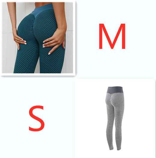 Plaid Leggings Fitness Yoga Pants Women's Seamless High Waist Breathable Gym Leggings - Sultani Trade Company