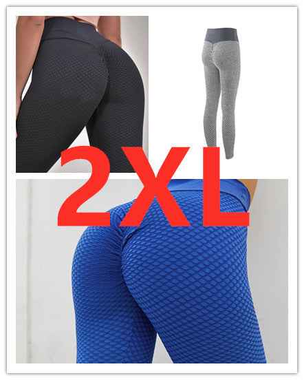Plaid Leggings Fitness Yoga Pants Women's Seamless High Waist Breathable Gym Leggings - Sultani Trade Company