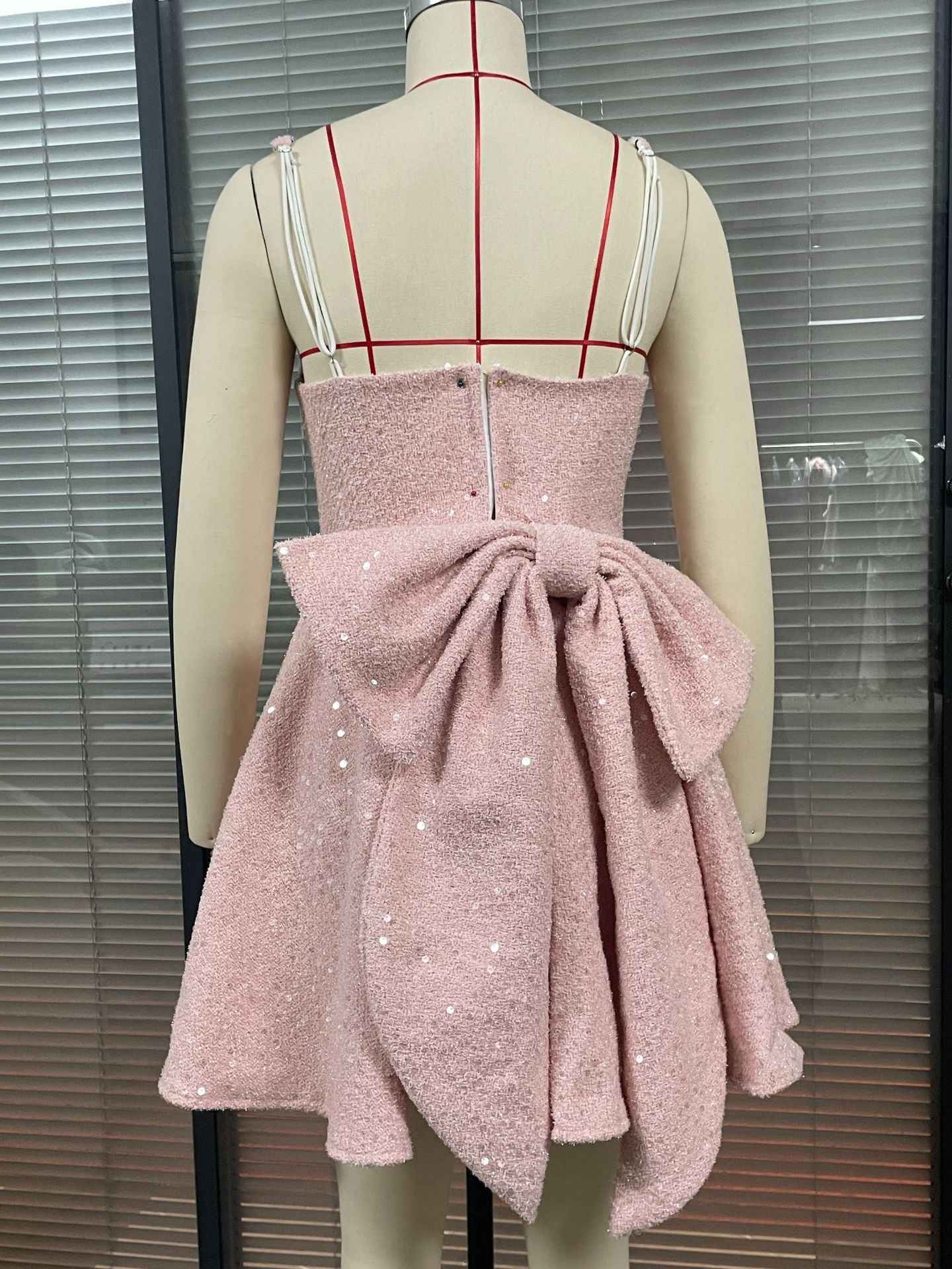 Women's Fashion Personalized Bow Party Dress