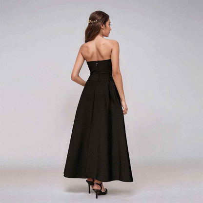 Elegant Rhinestone Bandage Dress