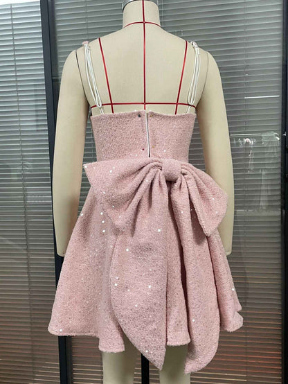 Women's Fashion Personalized Bow Party Dress